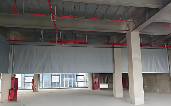 班玛防火布挡烟垂壁