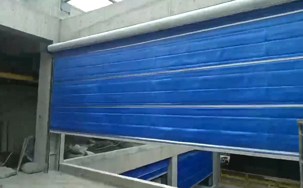 大型物流园区完成班玛防火门整体安装工程